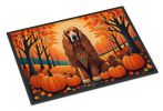 Afghan Hound Fall Doormat Front Door Mat Indoor Outdoor Rugs for Entryway, Non Slip Washable Low Pile, 24H X 36W