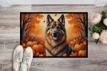 Belgian Tervuren Fall Doormat Front Door Mat Indoor Outdoor Rugs for Entryway, Non Slip Washable Low Pile, 24H X 36W