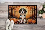 Beagle Fall Doormat Front Door Mat Indoor Outdoor Rugs for Entryway, Non Slip Washable Low Pile, 24H X 36W